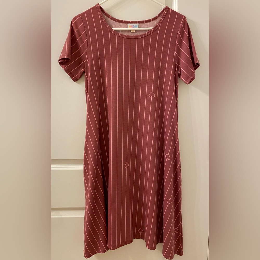 LuLaRoe Carly XS - Hearts 🩷